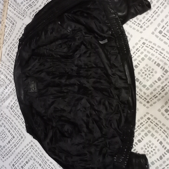 Leather bomber jacket SzM - Picture 11 of 14